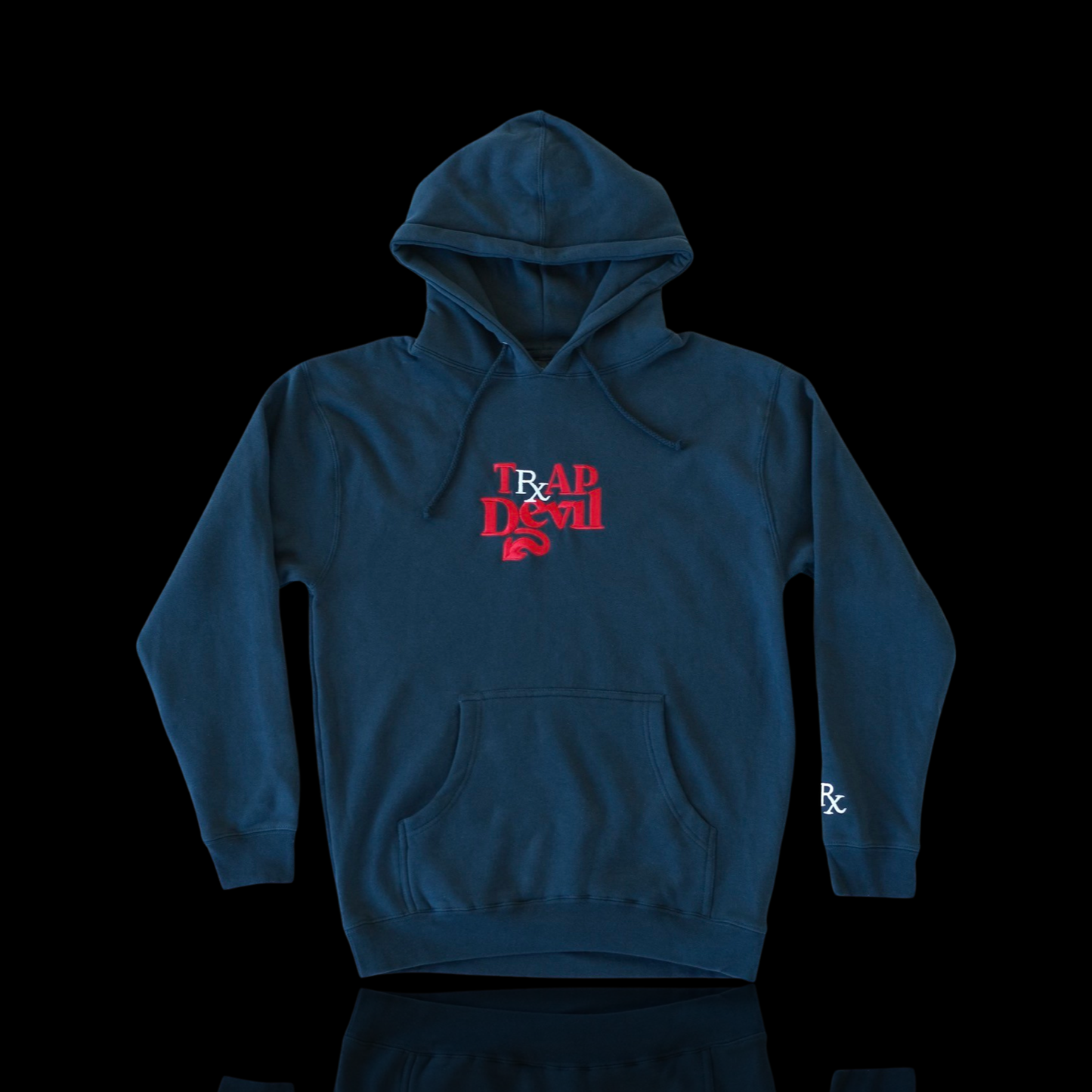 Navy Blue Logo Hoodie